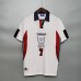 England 1998 World Cup Home White Soccer Jersey